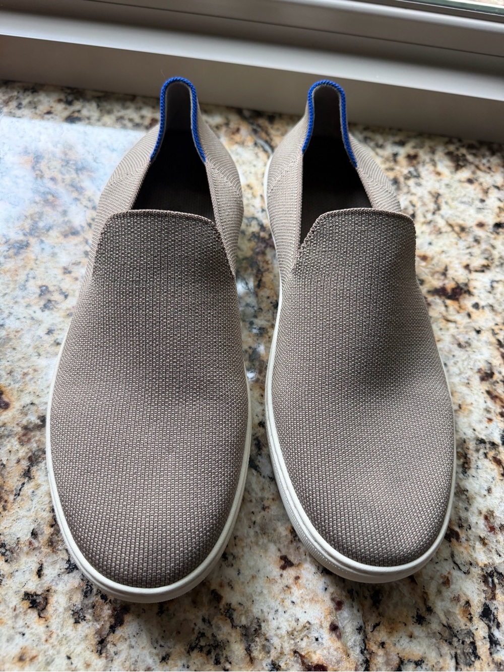 Rothy's Women’s The Original Slip-On Sneaker in Latte 11